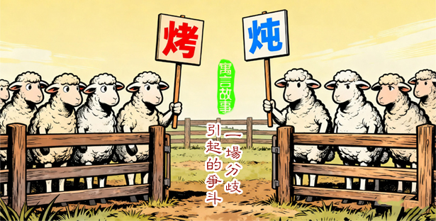 【寓言故事】分歧引起的爭(zhēng)斗