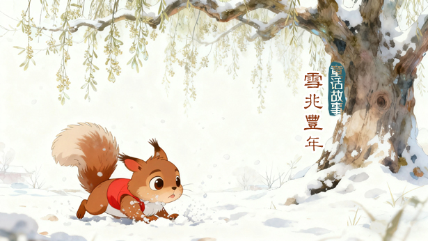 【童話(huà)故事】雪兆豐年