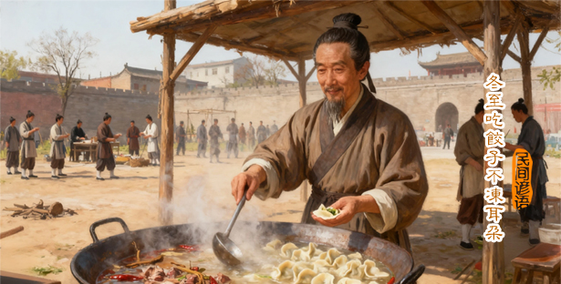 【民間諺語】冬至吃餃子不凍耳朵